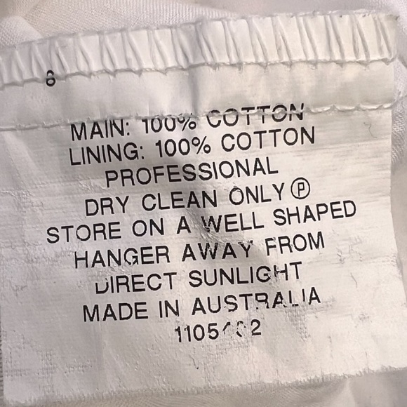 THURLEY Equator long sleeve Dress, size 10- Ivory - Picture 8 of 8